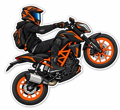 Joaco en moto